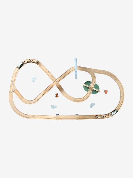 Circuit de train 55 pièces en bois FSC® bois 11 - vertbaudet enfant 