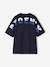 T-shirt garçon oversize Phoenix blanc chiné+gris ardoise 9 - vertbaudet enfant 