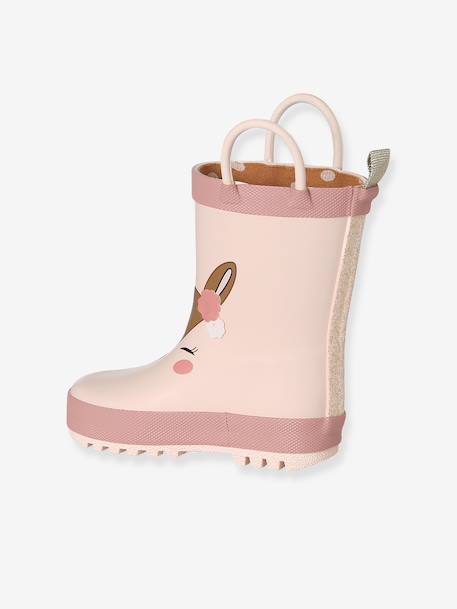 Bottes de pluie imprimées bébé beige+bleu imprimé 3 - vertbaudet enfant 