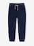 Pantalon garçon jogger facile à enfiler bleu grisé+caramel+kaki+marine 16 - vertbaudet enfant 