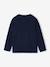 T-shirt manches longues garçon marine+vert 2 - vertbaudet enfant 
