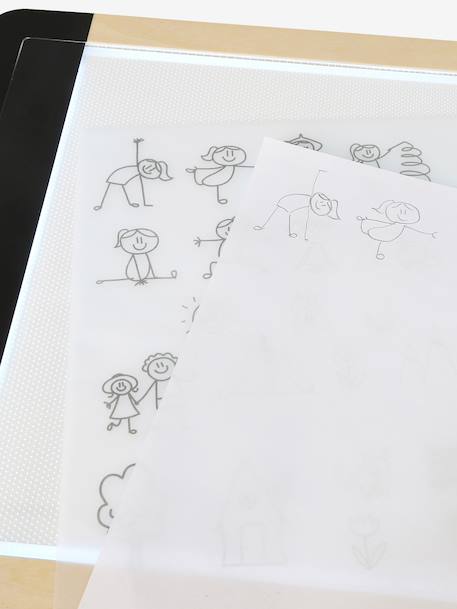 Tablette à dessin lumineuse en bois FSC® bois 3 - vertbaudet enfant 