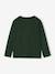 T-shirt manches longues garçon marine+vert 5 - vertbaudet enfant 