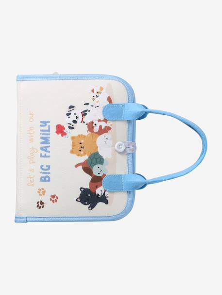 Livre de motricité BIG FAMILY écru 3 - vertbaudet enfant 