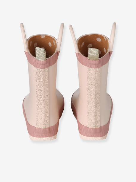 Bottes de pluie imprimées bébé beige+bleu imprimé 6 - vertbaudet enfant 