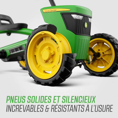 Kart à pédales pour enfants, 2+ ans, buzzy john deere Green 6 - vertbaudet enfant 