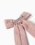 Barrette à cheveux avec grand nœud Rose clair 2 - vertbaudet enfant 