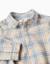 Body-chemise en coton à motif à carreaux Gris clair 3 - vertbaudet enfant 