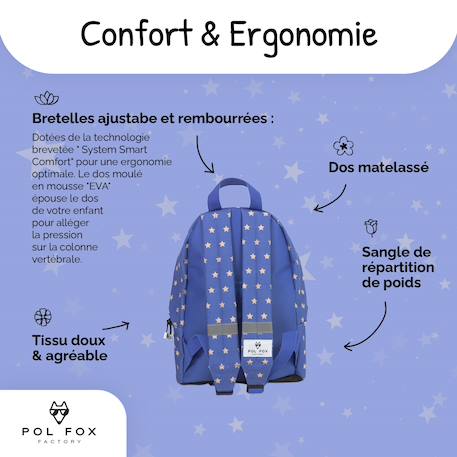 Mini sac à dos de maternelle Catch Bleu 4 - vertbaudet enfant 