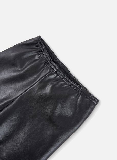 Legging fille simili cuir Noir 3 - vertbaudet enfant 