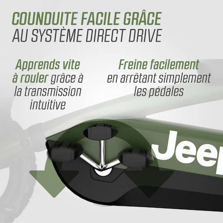 Kart à pédales pour enfants, 2+ ans, buzzy sahara Green 4 - vertbaudet enfant 