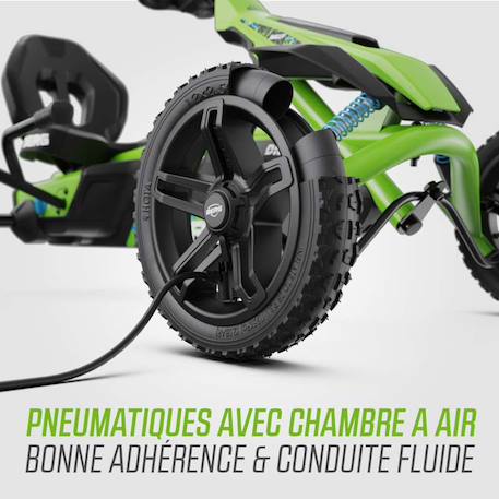 Kart à pédales pour enfants, 5+ ans, rally drt vert Green 5 - vertbaudet enfant 