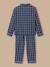 Pyjama grands carreaux garçon Carreaux bleu 3 - vertbaudet enfant 