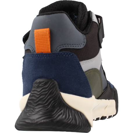 Bottines cuir et synthétique - flexyper pro abx garçon Bleu c0033 3 - vertbaudet enfant 