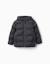 Doudoune thermique avec capuche et poches Bleu+Gris foncé 5 - vertbaudet enfant 
