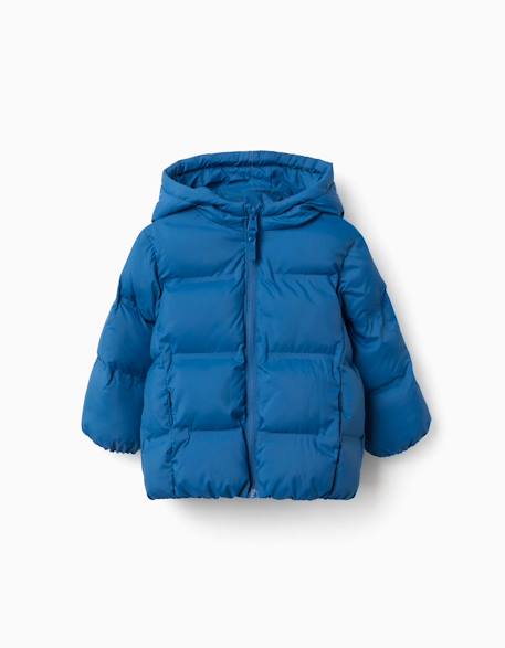 Bébé-Doudoune thermique avec capuche et poches
