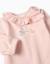 Ensemble de jogging en coton peigné avec imprimé en relief Rose 3 - vertbaudet enfant 