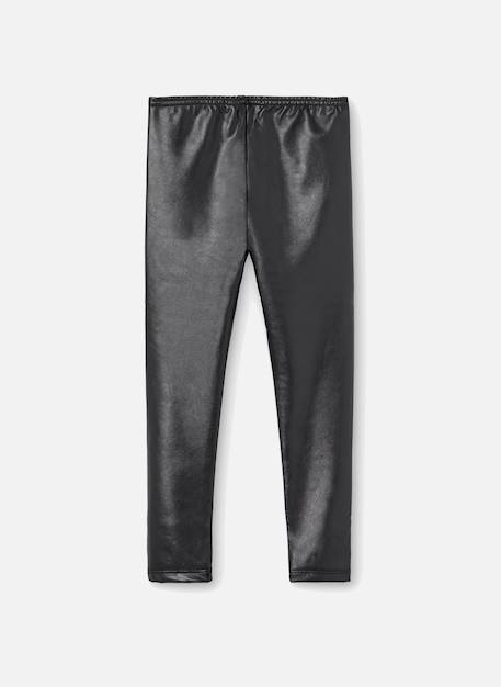 Legging fille simili cuir Noir 2 - vertbaudet enfant 