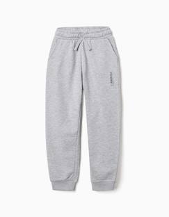 -Pantalon de jogging ajusté en molleton avec poches et imprimé zy