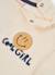 Sweat-shirt fille en molleton avec emojis Blanc 4 - vertbaudet enfant 