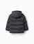 Doudoune thermique avec capuche et poches Bleu+Gris foncé 6 - vertbaudet enfant 