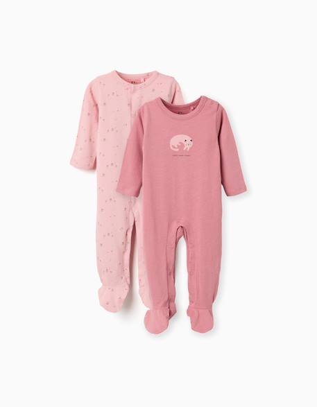 Bébé-Lot de 2 dors-bien en coton avec imprimés