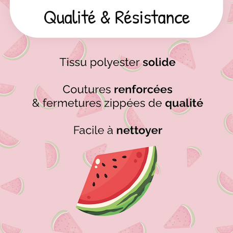 Mini sac à dos de maternelle Tutti Frutti Rouge 6 - vertbaudet enfant 