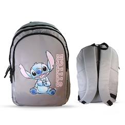 -Sac à dos scolaire 2 compartiments Disney Stitch