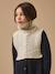 Plastron col roulé torsadé enfant Ecru 1 - vertbaudet enfant 