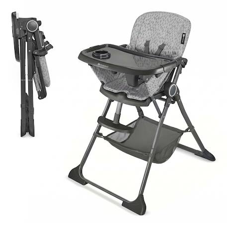 Kinderkraft highchair foldee - chaise de salle à manger pliable Beige+Green+Gris+Vert 13 - vertbaudet enfant 