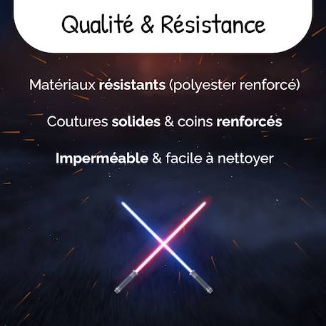 Cartable scolaire 2 compartiments Star Wars The Mandalorian - 38 cm Jaune 6 - vertbaudet enfant 