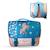 Cartable scolaire 2 compartiments Cybel Licorne Fleurie - 38 cm Bleu 1 - vertbaudet enfant 