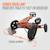 Kart à pédales pour enfants, 5+ ans, rally nrg orange Orange 6 - vertbaudet enfant 