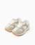 Baskets avec lacets et semelle en caoutchouc antidérapante Beige 2 - vertbaudet enfant 