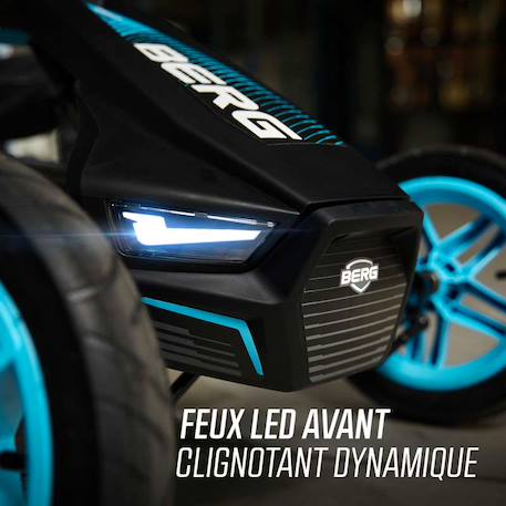 Kart à pédales pour enfants, 5+ ans, rally apx bleu Blue 6 - vertbaudet enfant 