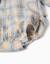 Body-chemise en coton à motif à carreaux Gris clair 4 - vertbaudet enfant 