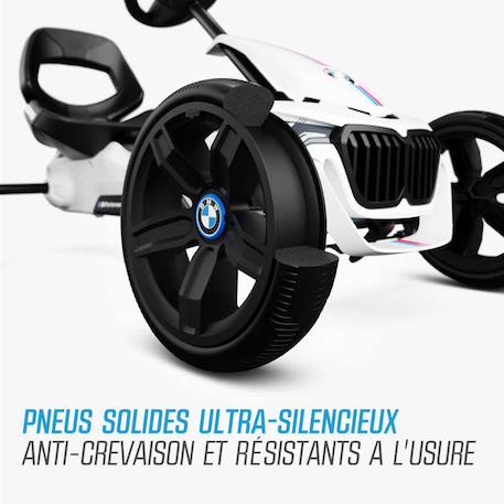 Kart à pédales pour enfants, 2+ ans, reppy bmw White/blue 5 - vertbaudet enfant 