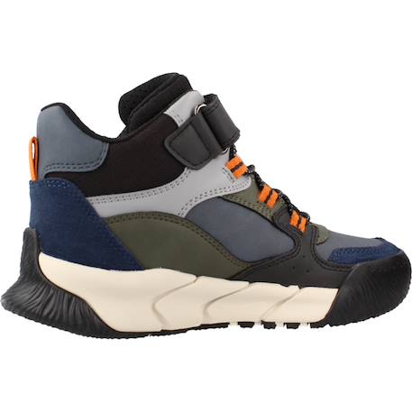 Bottines cuir et synthétique - flexyper pro abx garçon Bleu c0033 1 - vertbaudet enfant 
