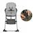 Kinderkraft highchair foldee - chaise de salle à manger pliable Beige+Green+Gris+Vert 17 - vertbaudet enfant 