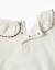 Ensemble sweat et pantalon de jogging en coton peigné Blanc 3 - vertbaudet enfant 