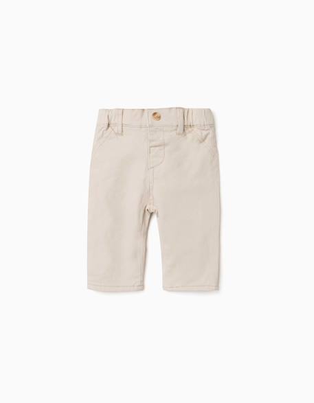 Bébé-Pantalon en sergé avec doublure
