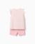 Pyjama short avec imprimé minnie & figaro Rose clair 2 - vertbaudet enfant 