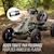 Kart à pédales pour enfants, 5+ ans, jeep rally cherokee Green 3 - vertbaudet enfant 