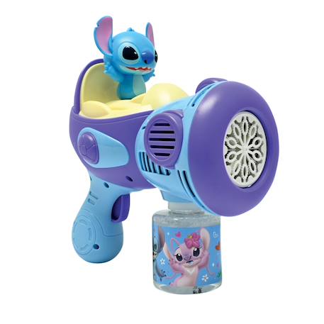 Pistolet à bulles stitch Électronique avec effets lumineux et sonores Bleu 1 - vertbaudet enfant 