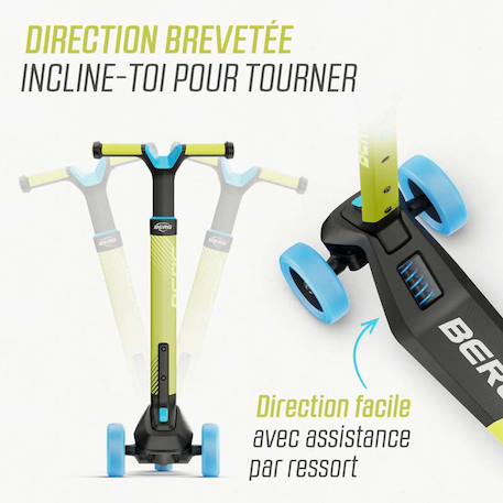 Trottinette pour enfants, 2+ ans, pliable, nexo menthe Blue+Lime+Mint+Red 11 - vertbaudet enfant 