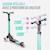 Trottinette pour enfants, 2+ ans, pliable, led-deck, nexo bleu Blue+Lime+Mint+Red 14 - vertbaudet enfant 