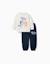 Ensemble de jogging en coton avec imprimé bluey Bleu foncé 1 - vertbaudet enfant 