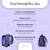 Cartable scolaire 2 compartiments Cybel Licorne Céleste- 38 cm Violet 2 - vertbaudet enfant 