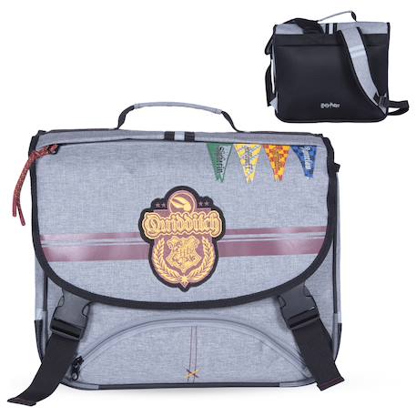 Garçon-Cartable scolaire 2 compartiments Harry Potter University - 38 cm