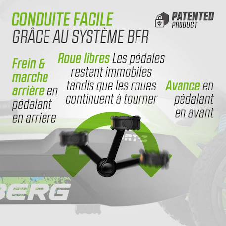 Kart à pédales pour enfants, 5+ ans, rally drt vert Green 4 - vertbaudet enfant 